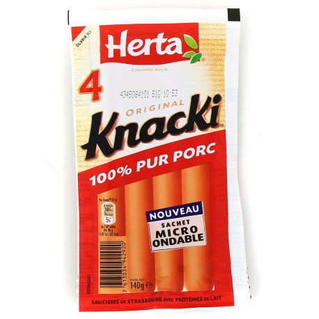 140G 4 Knacki Original Herta