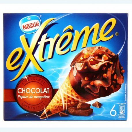 720Ml 6 Cornets Extreme Chocolat Nestle