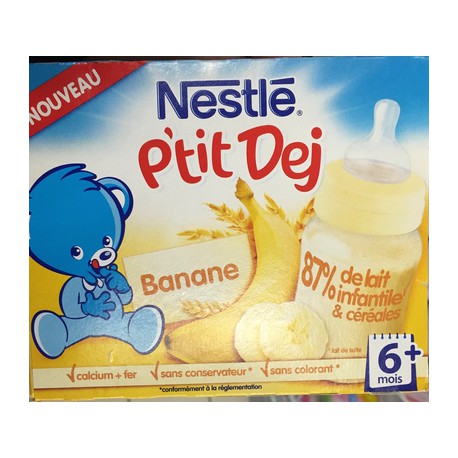 Nestle Pt Dej Banane 2X250Ml