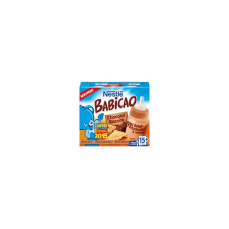 NeSaint Babicao Choc Bisc 2X250Ml