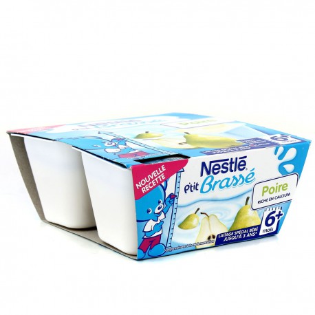 Pack 4X100G P Tit Brasse Poire Nestle