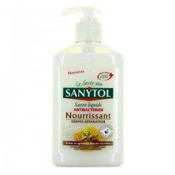 Sanytol Savon Liquide Mains Désinfectant Nourrissant Le Flacon De 250 Ml