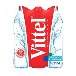 Vittel Vittel Eau Minérale Naturelle Pet 6X1.5L
