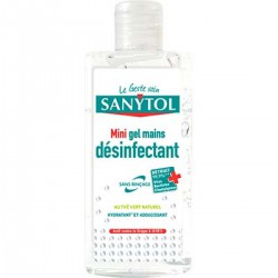 Sanytol Gel Désinfectant Mains Thé Vert Le Flacon De 75Ml