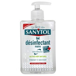 Sanytol Gel Desinfec.Mains 250