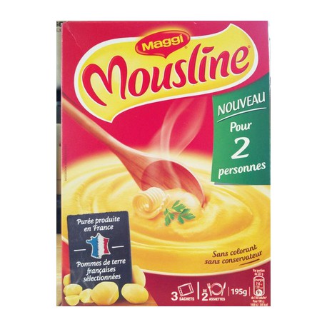 3X65G Puree Nature Mousline