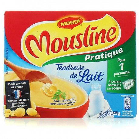 4X31,25G Tendresse Lt Mousline