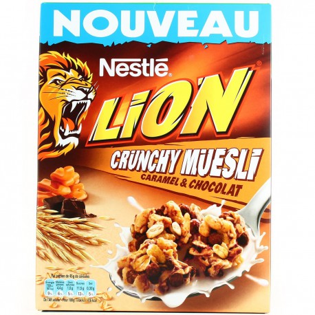 450G Crunchy Muesli Lion Nestle