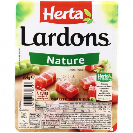 204G Lardons Nature Herta