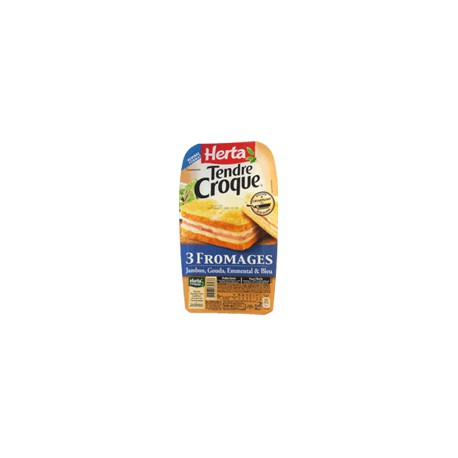 Herta T. C 3 Fromages 200G