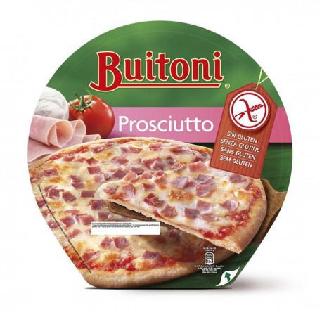 Buit Pizz S.Gluten Jambon 365G