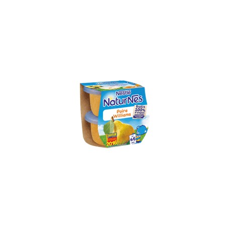 Naturnes Pot Poire Wil 2X115G