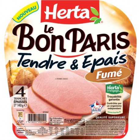 Herta Paris Epaisse Fume4T140G