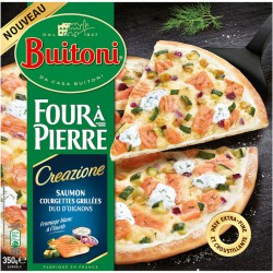 Buit Pizz Creazion Saumon 350G