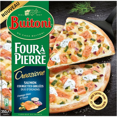 Buit Pizz Creazion Saumon 350G