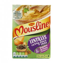 2X100G Mousline Lentille Curry