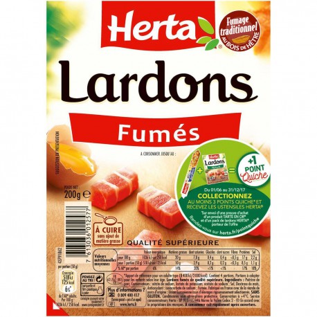 Herta Lardons Fumes 200G