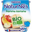 Naturnes Pomme Banane 2X115G