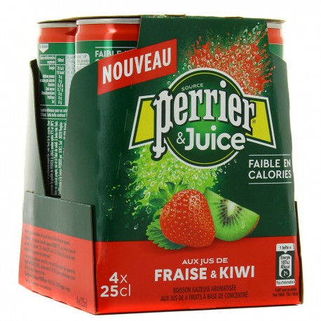 Perrier & Juice Frais.Kiwi4X25Cl