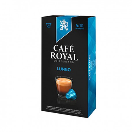 10 Capsules Cafe Lungo Arabica C.Royal