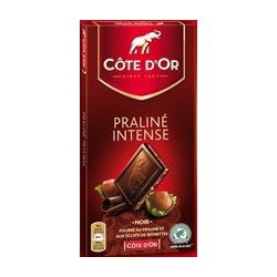 Cote D Or Praline Noir Tablette 150G