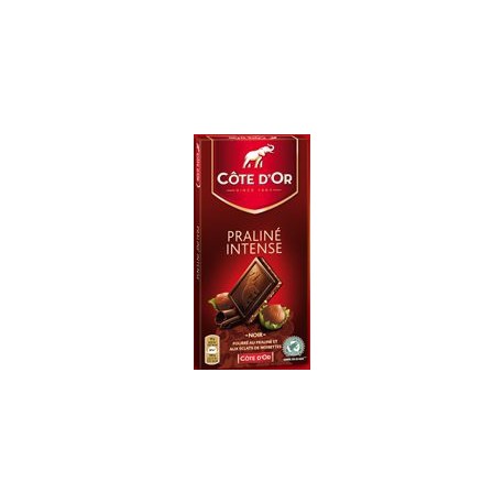 Cote D Or Praline Noir Tablette 150G