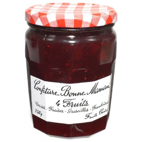 Bonne Maman Confiture 4 Fruits Bocal 750G