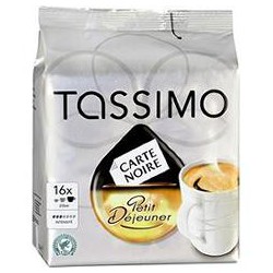 132.8G 16 Doses Cn Petit Dejeuner Tassimo