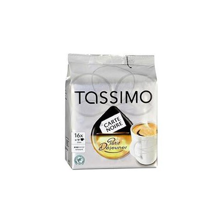 132.8G 16 Doses Cn Petit Dejeuner Tassimo