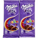 Lot 2X100G Tablette Chocolat En Couleur Milka