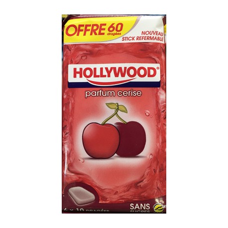 Hollywood Hollywood Stick Cerise Sans Sucre 84G