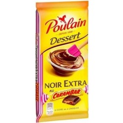 Tablette 180G Chocolat Cooking Carambar Poulain
