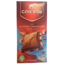 Tablette 200G Chocolat Lait Amande Caramel Pointe Sel Cote D Or