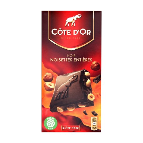 Tablette 200G Chocolat Noir/Noisette Cote D Or