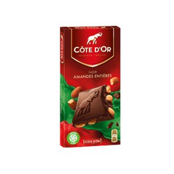 Tablette 200G Chocolat Noir Amande Cote D Or