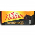 4X100G Tablette Chocolat Noir Extra Poulain