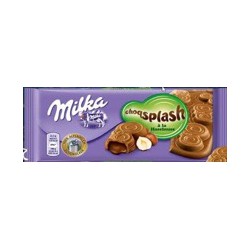 Milka 90G Choqsplash Hazelnut