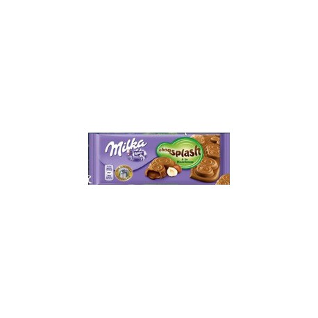Milka 90G Choqsplash Hazelnut