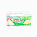 4X100G Compote Pomme Nature Fondante Andros