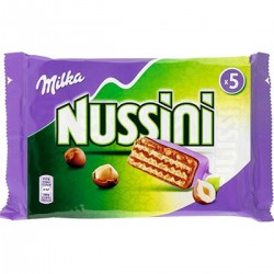 Milka Barre Nussini 5X31.5G