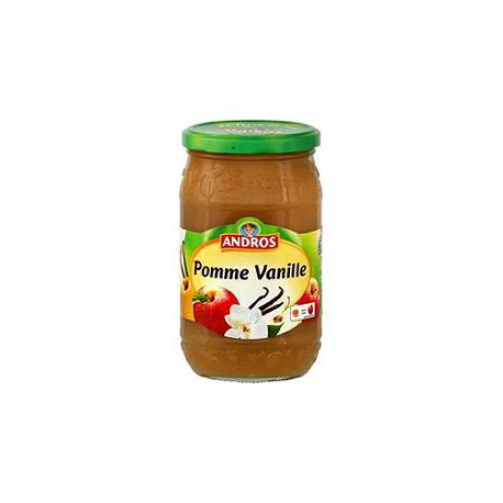 Andros Compote Pomme Vanille Bocal 750G