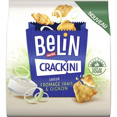 Sac.Biscuits Sales Cracky Fromage Oignon 80G Belin