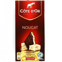 Cote D Or Cote D Or Noir Nougat Fourré Tab 130G