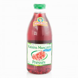 Bouteille 1L Pet Jus De Raisin Andros