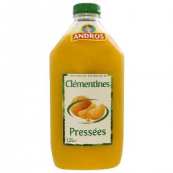 Bouteille 1.5L Pet Jus Clementine Andros