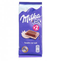 Milka Chocolat Tendre Au Lait Milka 2X100G