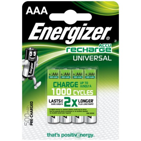 Blister 4 Piles Hr03 700 Mah Energizer