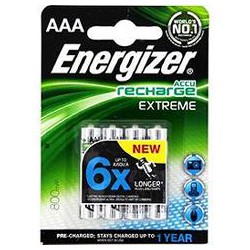 Blister 4 Piles Hr03 800 Pre Chargee Energizer