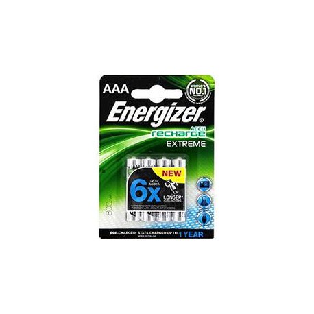 Blister 4 Piles Hr03 800 Pre Chargee Energizer