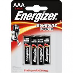 6 Piles Lr03 Power Energizer